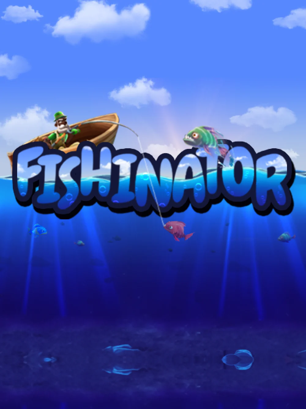 Juego de peces con gráficos vivos y vibración arcade.