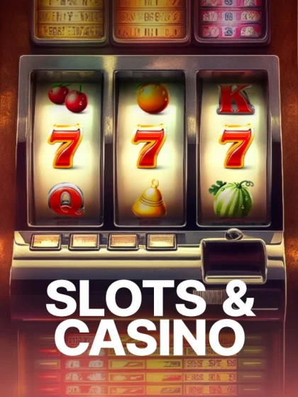 Juego visual de casino con tono oscuro, elegante y tecnológico.